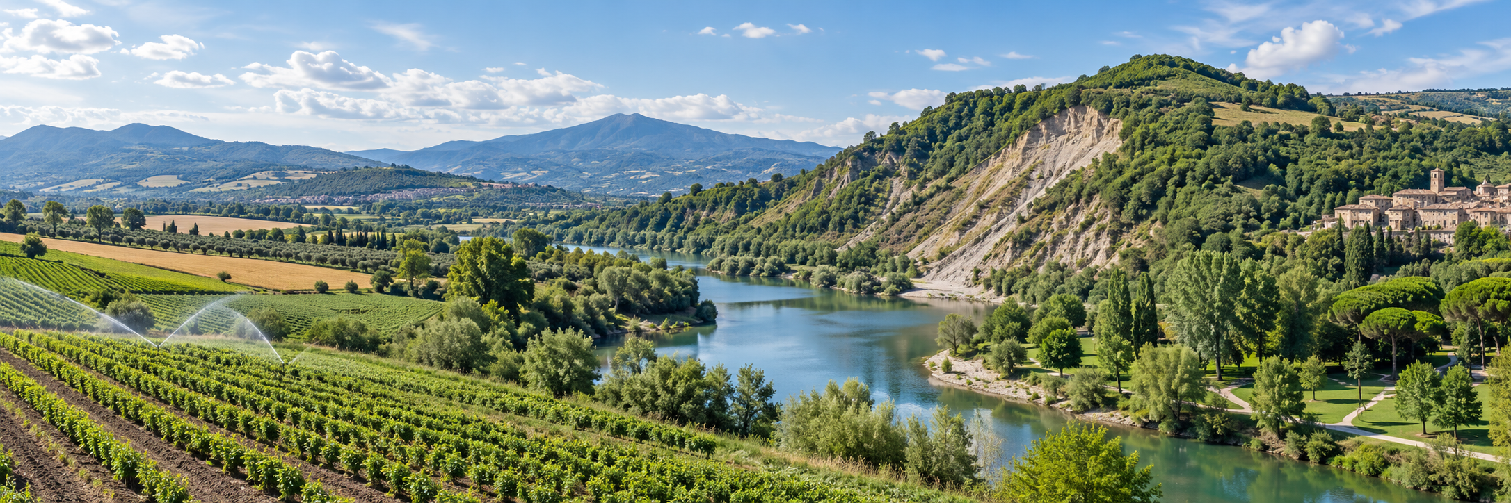 Rete Geosensix per il monitoraggio di agricoltura, acqua, versanti, città e cantieri